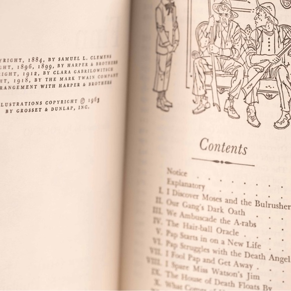 Adventures of Tom Sawyer / Huckleberry Finn double book - Picture 8 of 8